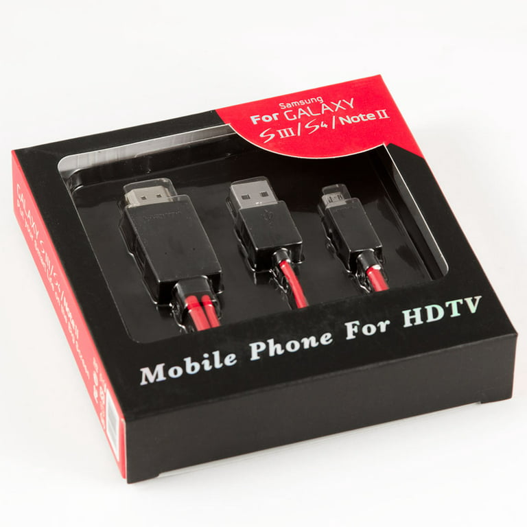 Cable Adaptador Mhl Hdmi Samsung Galaxy S3 S4 Note 2 Tv Hd - MOVIL