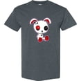thumbnail image 3 of Inktastic Goth Bunny T-Shirt, 3 of 5