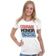 thumbnail image 4 of US Air Force Courage Honor Strength Women's T Shirt Ladies Tee Brisco Brands S, 4 of 5