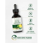 Organic Oil of Oregano | 2 fl oz Liquid | Vegan | Non-GMO, Gluten Free Drops | by Carlyle