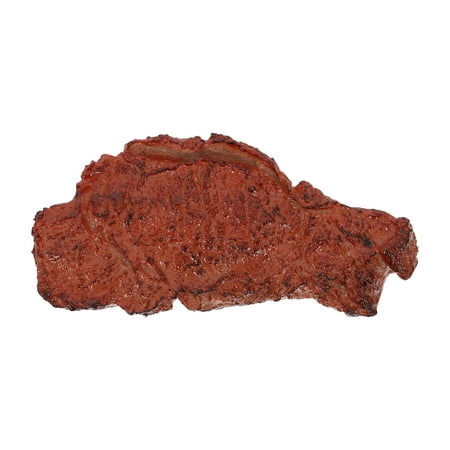 

NUOLUX 1Pc Decorative Fake Steak Model Simulation Artificial Model Fake Steak Prop