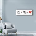 thumbnail image 3 of Trademark Fine Art 'Loving Sentiments You Me Panel' Canvas Art by Michael Mullan, 3 of 3