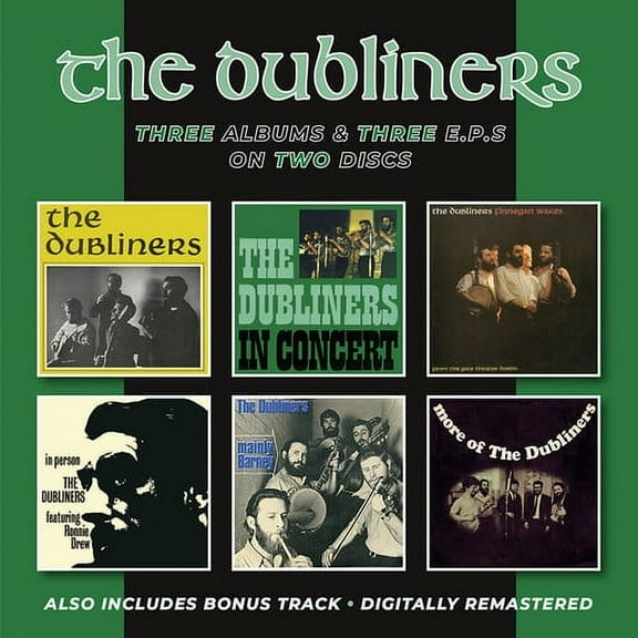 The Dubliners - Dubliners / In Concert / Finnegan Wakes In Person, Mainly Barney &More Of The Dubliners EPs Bonus Track - Music & Performance - CD