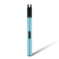 thumbnail image 1 of Generic Encendedor de arco eléctrico DQ03C azul, recargable USB, ideal para barbacoas, camping y cocina, diseño a prueba de viento y sin llama, batería de 200mAh., 1 of 6