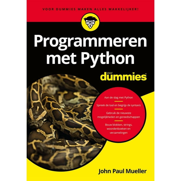 Programmeren met Python voor Dummies eBook