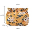 thumbnail image 6 of sunsanly Lipstick Bag Waterproof Floral Print Metal Spring Opening Portable Lightweight Commute Travel Makeup Bag Earphone Key Stoarge Pouch Cosmetic Bag, 6 of 8