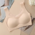 thumbnail image 2 of WCJM Up To 50% Off Bra High Waisted Full Coverage Ladies Panties Nylon,Spandex Bra Beige,L, 2 of 3