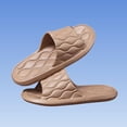 thumbnail image 4 of Fengactive Womens Mens Open Toe House Slippers Textured Footbed Anti Skid Water Resistant Breathable Shower Slides L, 4 of 5