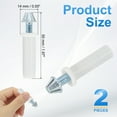 thumbnail image 2 of Bifold Door Hardware Bi-Fold Door Bottom Pivot Repair Part Kit for Closet Doors 2, 2 of 7