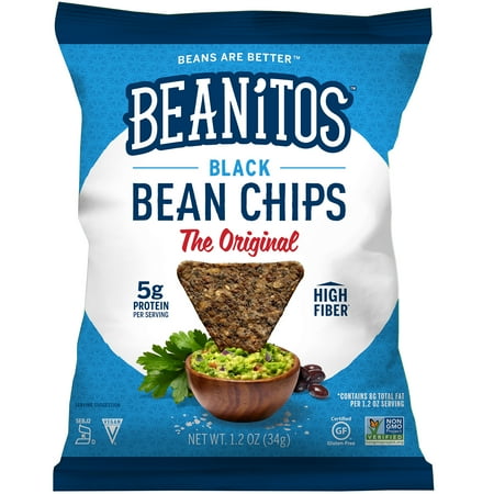 Beanitos Black Bean Original 1.20 oz, 24 count
