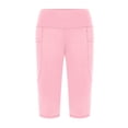 thumbnail image 2 of Basysin Women Yoga Leggings Women Elastic High Waist Pants Casual Fit Pants Trousers With Pockets Athletic Workout Pants For Gym, 2 of 2