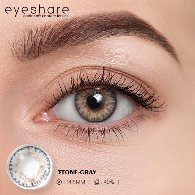 EYESHARE LENS - 2 pzs/par lentes de contacto de Color serie 3 tonos para ojos/lentes de Color