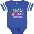 thumbnail image 3 of Inktastic Little Miss Cowgirl with Boots and Horseshoe Girls Baby Bodysuit, 3 of 5