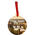 thumbnail image 1 of Italy Christmas Ornament Italian Ornament - Italian Themed Christmas Tree Ornaments Ponte Vecchio Ornament Christmas DÃ©cor, 1 of 1