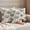 Beige, variant on Pack of 2 Black Dandelion Outdoor Pillow Covers Decorative, Waterproof Pillow Protector, Country Modern Minimalist Flower Throw Pillowcases Accent Cushion Cases for Patio Couch Sofa 16"x16"