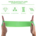 thumbnail image 3 of Unique Bargains Resistance Loop Exercise Bands 12' Elastic Workout Bands for Working Out Fitness, Green 10 Pack, 3 of 7