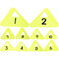 10 Pcs Training Equipment Agility Hurdles Football Small Cones Parking for Sports