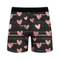 thumbnail image 5 of Men's Valentine's Day Printed Boxer Briefs Breathable Close Fitting Comfortable Underwear with Elastic Waistband, 5 of 7