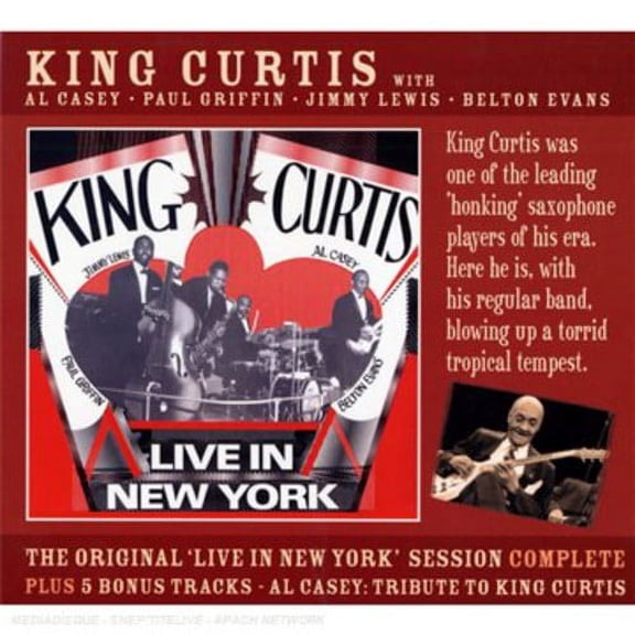 King Curtis - Live in New York - Music & Performance - CD