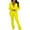 Yellow 2 piece outfit for women, variant on up to 60% off Gifts Usmixi Womens Business Blazer Set Office Casual Open Front Blazer Jacket Long Pants Outfits Set 2 Piece Ladies Suit Coat Set under $5