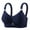 Dark Blue, variant on Push-Up Everyday Bra Wireless Stretch Bra for Curvy Women Daily Home Chores Office Work Casual Wear