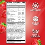 EHP Labs OxyShred Non Stimulant Pre Workout Powder - Stim Free, Caffeine Free Preworkout for Men & Women - Non Stim Preworkout - Sugar Free Energy Powder - Strawberry, 60 Servings