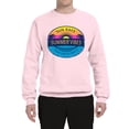 thumbnail image 2 of Wild Bobby Sun Rays Summer Vibes And Lazy Days Unisex Crewneck Sweatshirt, 2 of 6