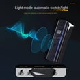 thumbnail image 2 of QJUHUNG Smart Rechargeable Waterproof LED Bike Light - High-Intensity Night Riding Headlight With USB Charging And Intelligent Light-Sensing Technology For Road And Mountain Cycling, 2 of 7