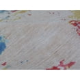 thumbnail image 4 of Exquisite Rugs Reflections Blue/Multi Bamboo Silk handloomed Area Rug, 4 of 4