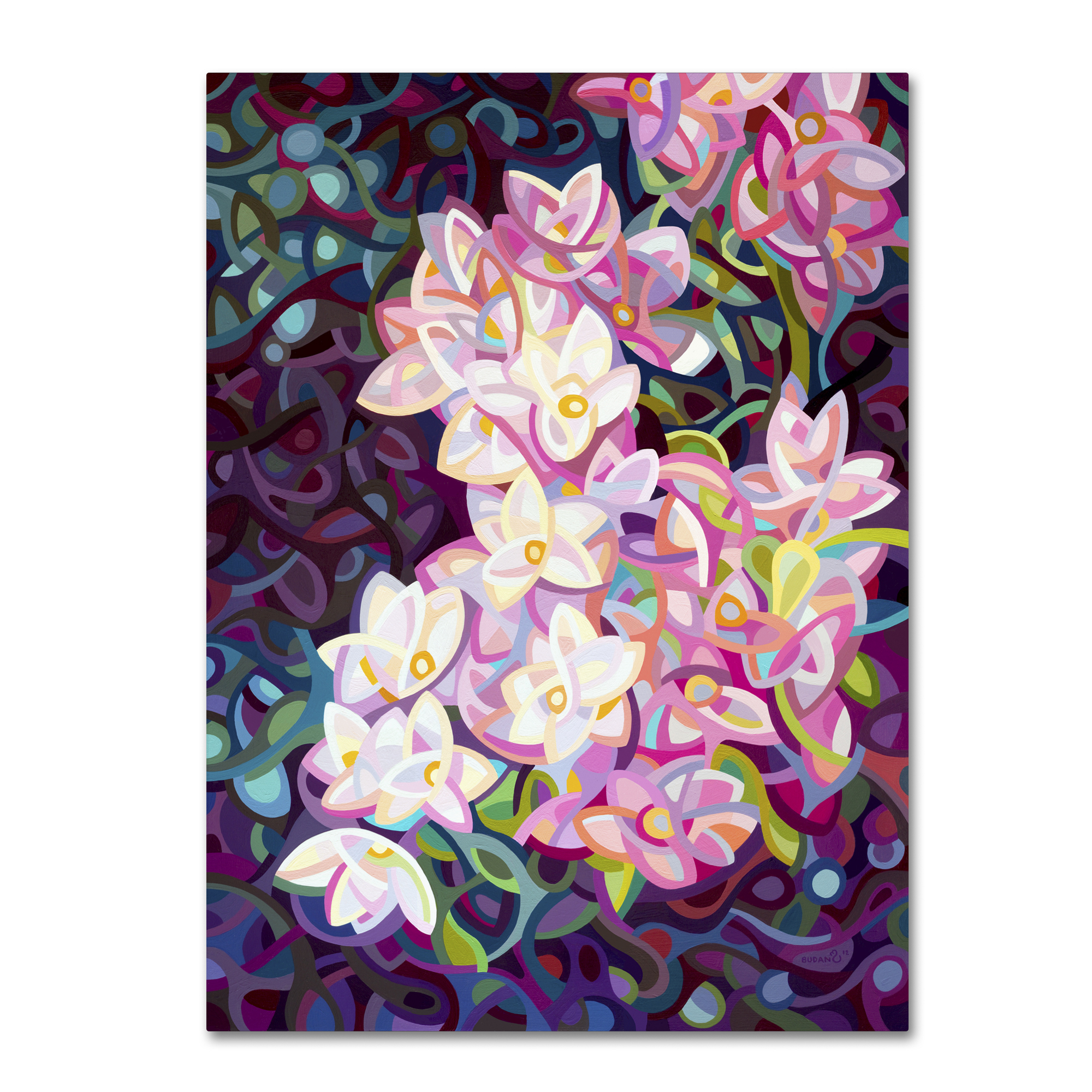 Trademark Fine Art "Cascade" Canvas Art by Mandy Budan