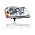 thumbnail image 3 of Headlight Assembly - Compatible/Replacement for '08-14 Dodge Avenger SE/SXT - Pair, Left Driver + Right Passenger Set - 5116342AD, 5116343AD CAPA Fits select: 2009 DODGE AVENGER SXT/R/T, 3 of 4