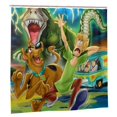 thumbnail image 3 of Cortina de ducha de Scooby Doo, cortina de baño de tela impermeable con dibujos animados, con ganchos gratuitos, decoración del hogar, accesorios de baño, regalos para niños y niñas, 72 x 72 pulgadas, 3 of 8