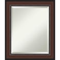 thumbnail image 2 of Amanti Art Harvard Walnut Beveled Wood Wall Mirror 24.5 x 24.5 in., 2 of 5