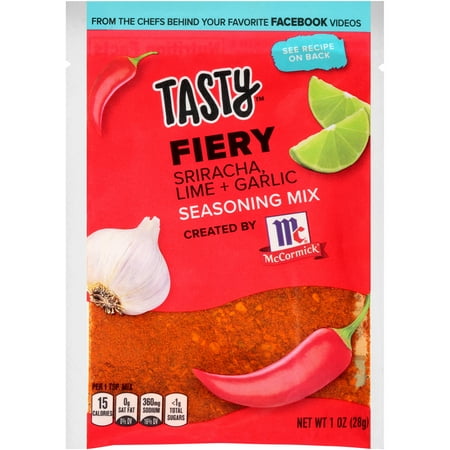 McCormick Fiery Seasoning Mix - Tasty, 1 oz