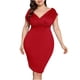thumbnail image 1 of Vestido de retazos grande para mujer, falda envolvente a la cadera, manga larga, informal, vestido de columpio, vestido largo Wmkox8yi  FGJ1659, 1 of 9