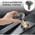 thumbnail image 3 of Bluetooth FM Transmitter for Car, Aux Accessories PD18W4.8A MP3 Music Player, Hands Call, Bluetooth 5.0, 2 USB Ports, 1 TypeC, 3 of 5