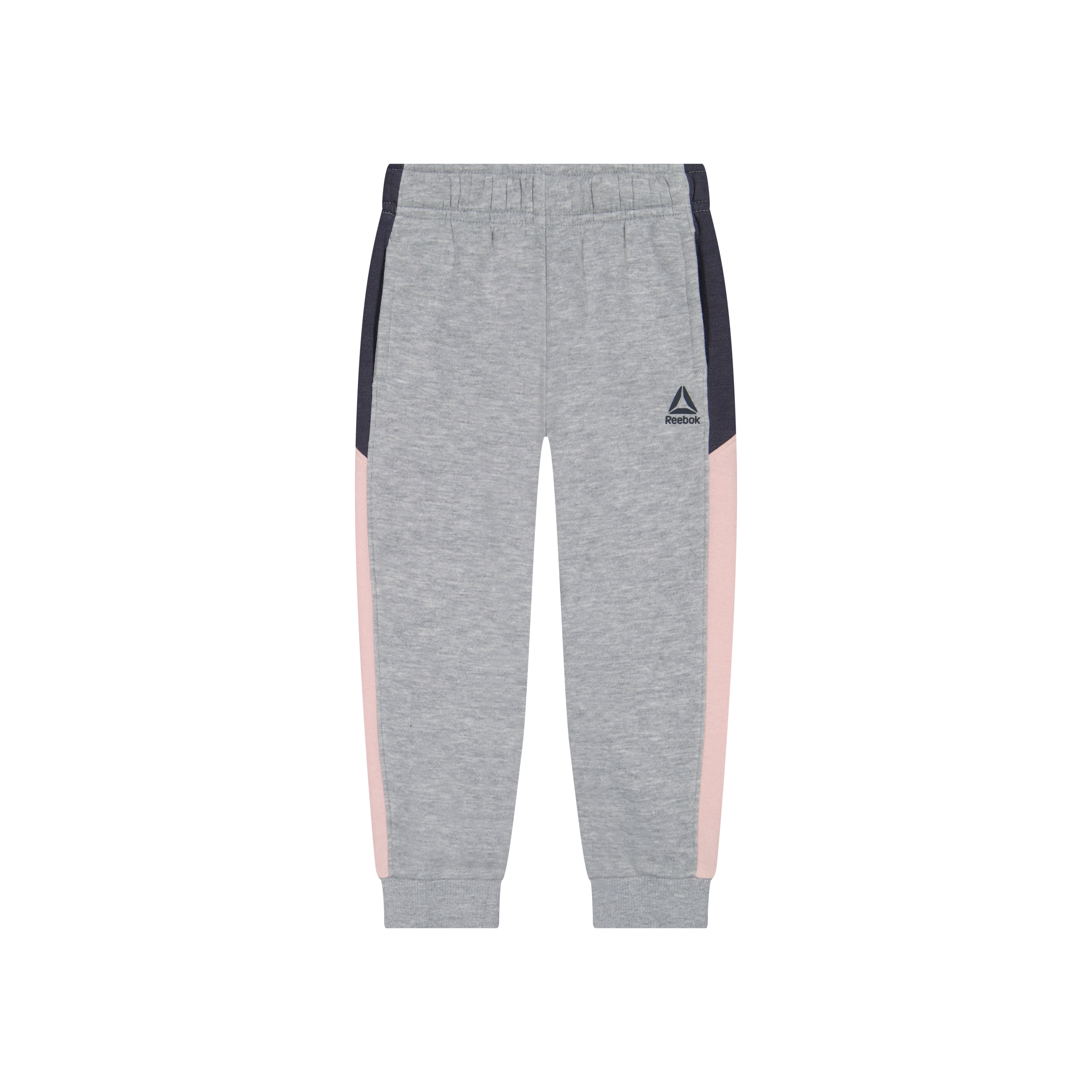 Reebok Toddler Play Hard Crew and Jogger Colorblock Set, 2-Piece, Sizes 12M-5T
