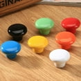 thumbnail image 2 of Farfi Cabinet Knob Practical Colorful Candy Colors Cute Pulls Knob for Drawer (Red), 2 of 13