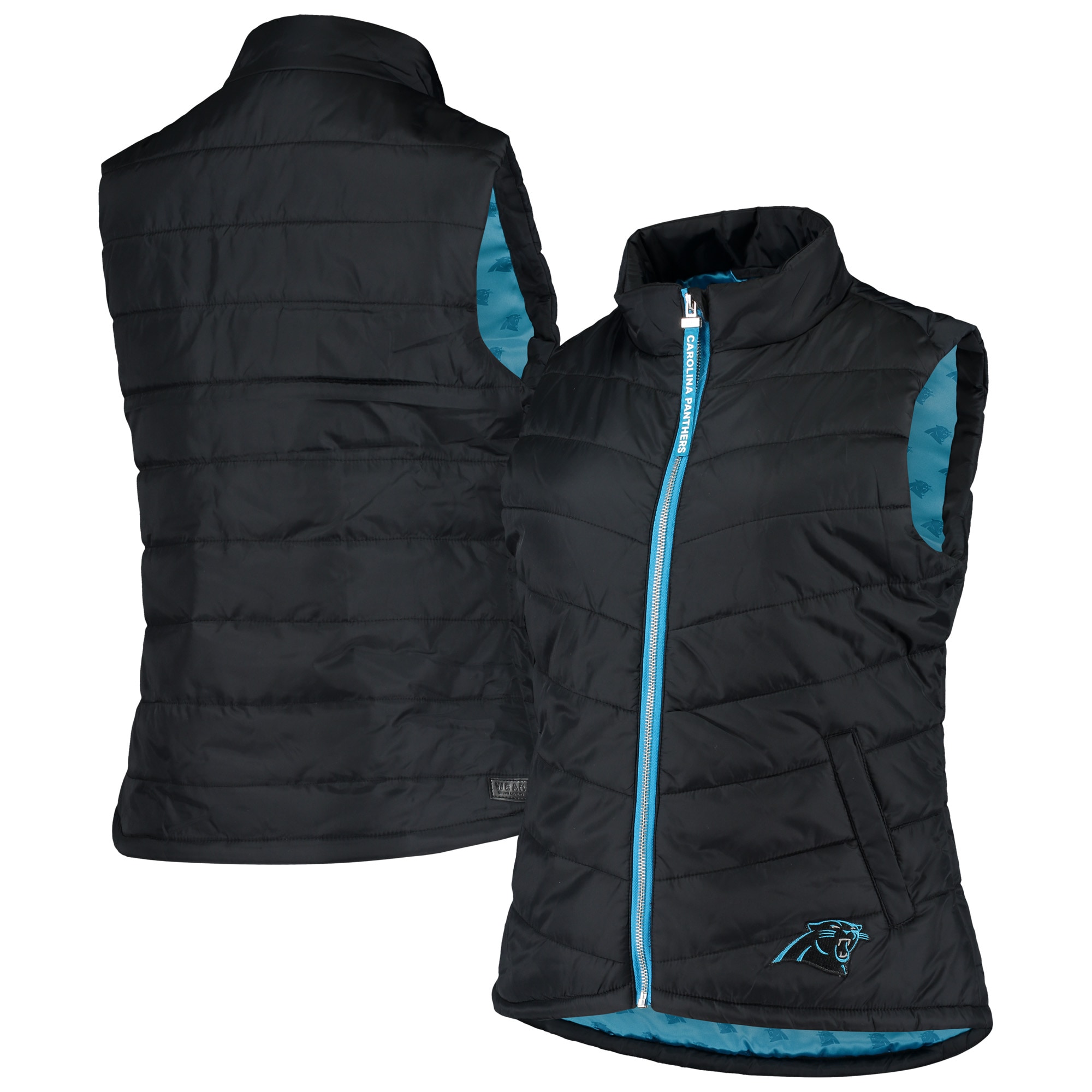 carolina panthers sleeveless hoodie