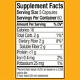 thumbnail image 4 of Equate Daily Multi-Benefit Psyllium Fiber Capsules, 300 Ct, 4 of 11