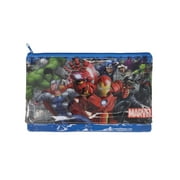 Boys Avengers Large Zipper Pencil Pouch 3-Ring Holder Iron Man Thor Hulk Gamora