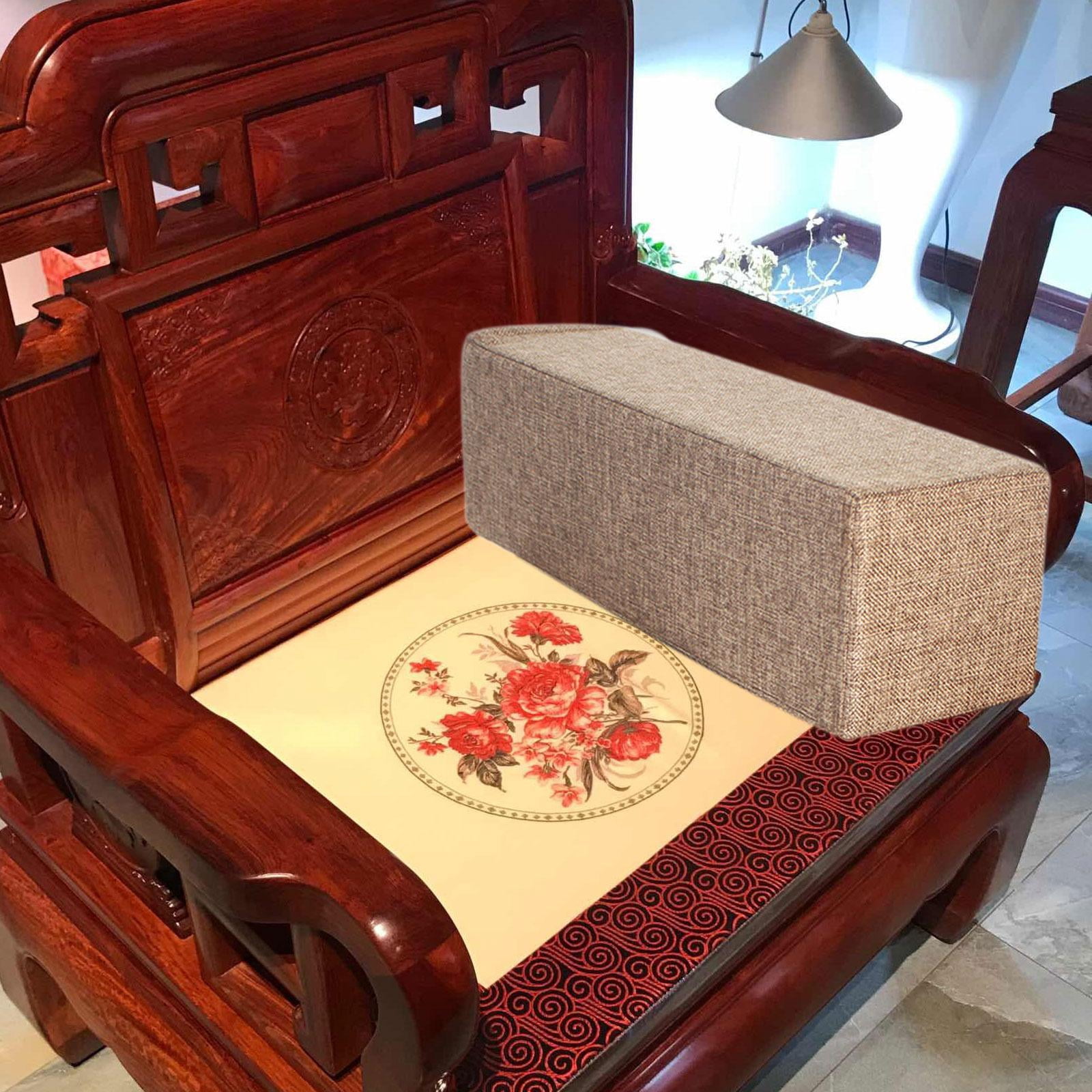 Decorative Bed Armchair Home Bedroom Sofa Couch Arm Rest Pillow Removable and Washable Cover for Adults Living Room Sofa