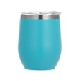 thumbnail image 1 of Taza para huevos de 12 oz, de acero inoxidable 304, con aislamiento de doble capa, en forma de U, para vino tinto, para beber huevos, taza grande, 1 of 3
