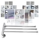thumbnail image 3 of Tmvgtek Toallero De Acero Inoxidable, Toallero Giratorio, Accesorio De Baño (Tres Barras Tmvgtek Para estrenar, 3 of 6