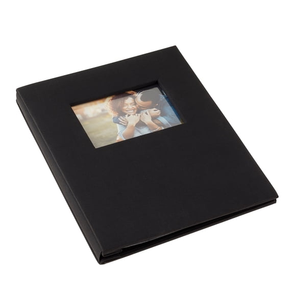 Recollections Black Scrapbook Album