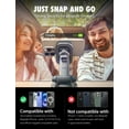 thumbnail image 4 of Bracketron MagAlign Extend 15W MagSafe Car Mount Charger, Magnetic Wireless Phone Holder for iPhone 12 to 17 Pro Max, Dash, Windshield and Vent Mount with Extend Arm, 4 of 7