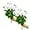 White, variant on ZOELNIC 2pcs Artificial Geraniums Silk Flowers Plants Artificial Geraniums Bundles Faux Flowers for Home Wedding Kitchen Table Centerpieces Decor(White)