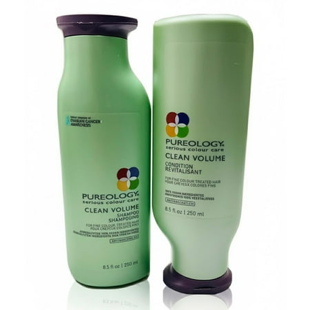 Pureology Clean Volume Shampoo & Conditioner 8.5 oz