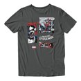 thumbnail image 2 of Marvel Comics Retro Venom & Spider-Man Action Panel Vintage Men's T Shirt (Charcoal, S-XXXL), 2 of 4