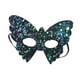 thumbnail image 2 of Máscara de para espectáculos, accesorios para disfraces, elegantes máscaras de fiesta con lentejuelas para espectáculos, decoración de Verde, 2 of 9